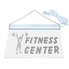 ADV PRO i323 B Open Fitness Center Centre GYM Neon Light Sign Light Neon Light Lighting Advertisement