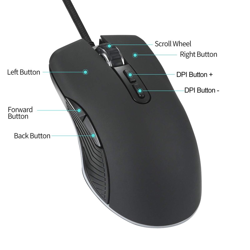 ValueRays Heated Mouse Pro, Large Warm Optical Mouse, Mouse Hand