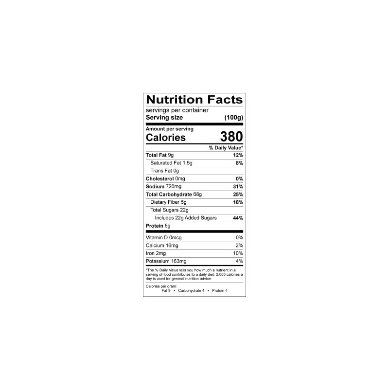 Graham Cracker Crumbs, Bulk Size (1.5 lb. Resealable Zip Lock