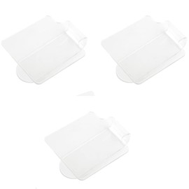 3Pcs Makeup Hand-held Palette, Professional Makeup Mixing Tray