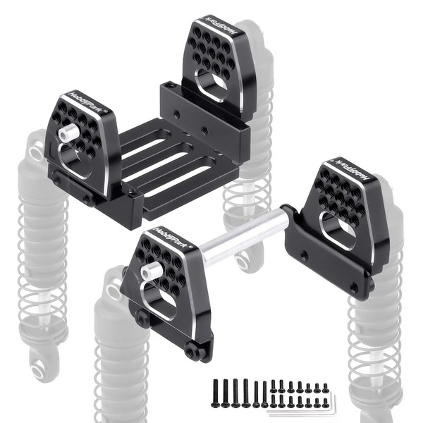 HobbyPark Aluminum Front and Rear Shock Towers for 1/18 Traxxas TRX4M Crawler Shock Mounts Set Bracket
