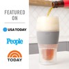 HOST FREEZE Cooling Cups (set of 2) in Marble Beer