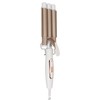 Wavy Curling Wand 3 Barrel Hair Crimper Dry and Wet