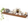 Axeman Floating Shelves for Wall, Rustic Wood Wall Mounted Shelves