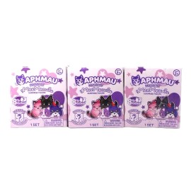 Bonkers Toys Aphmau MeeMeows Mystery Plush 3 Pk, Litter #5 Surprise Figure.  NEW SEALED BOXES