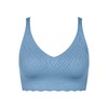 Sloggi Women's Zero Feel Bliss Bralette Bra, Azura Blue