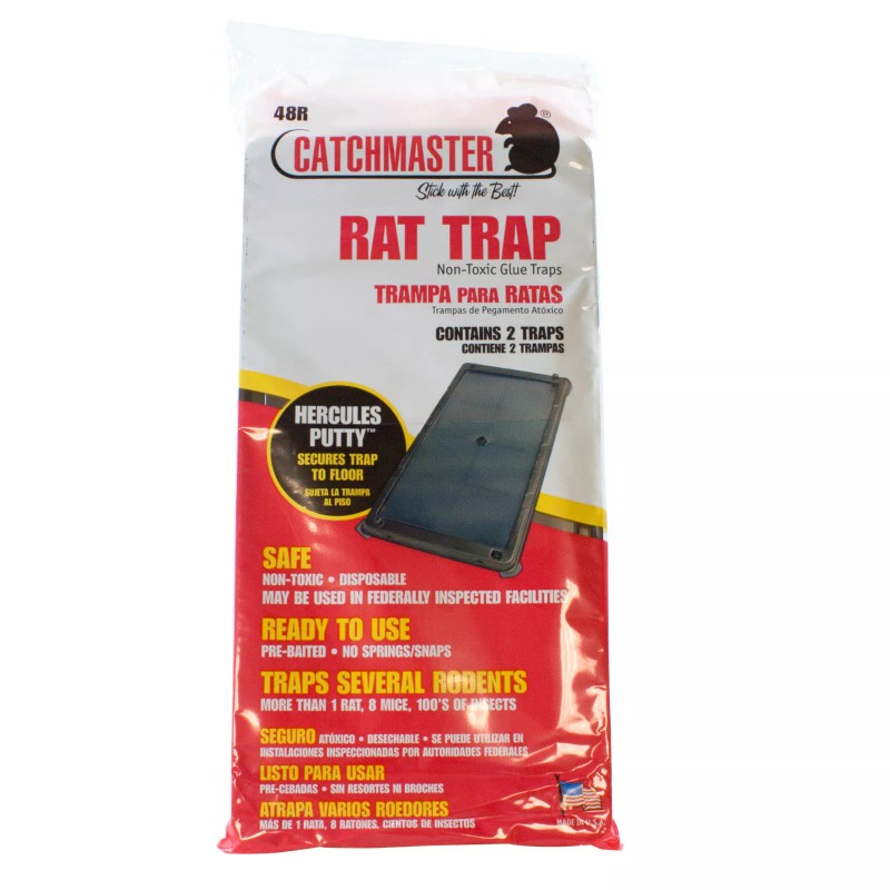 Catchmaster Rat Glue Trap ( 6 Traps ) Rat Mouse