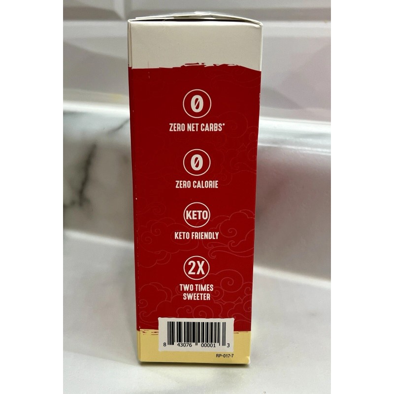 Lakanto Monk Fruit Sweetener with Erythritol Packets - White Sugar