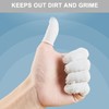 150pcs Latex Finger Protectors - Finger Cots - Waterproof Finger