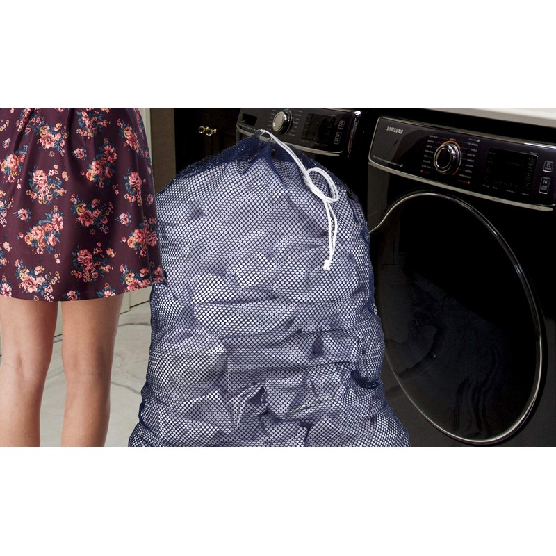 Handy Laundry Bolsa de lavandería de Malla Comercial: Material de