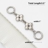 AUMEY Strap Extender (Style6- Silver)