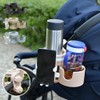 MUQQU Baby Stroller Drink Holder, 2 Pieces, Smartphone 2 in
