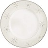 Lenox Federal Platinum Snowflake Accent Plate,Accent Plate, Snowflake