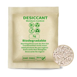O2frepak 5G (200Packets) Food Grade Moisture Absorber Montmorillonite Desiccant Packets for Storage,with Higher Moisture Absorption