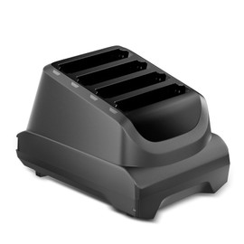4-Slot Battery Charging Cradle Kit for Zebra TC53 TC58 TC73 TC78 Barcode Scanners | Compatible with BT-000442 Battery - Charger Station with Adapter SAC-NGTC5TC7-4SCHG