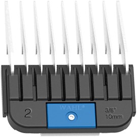 Wahl 2 3 8 Inch Stainless Steel Dog Cat Grooming Comb Attachment Blue Black