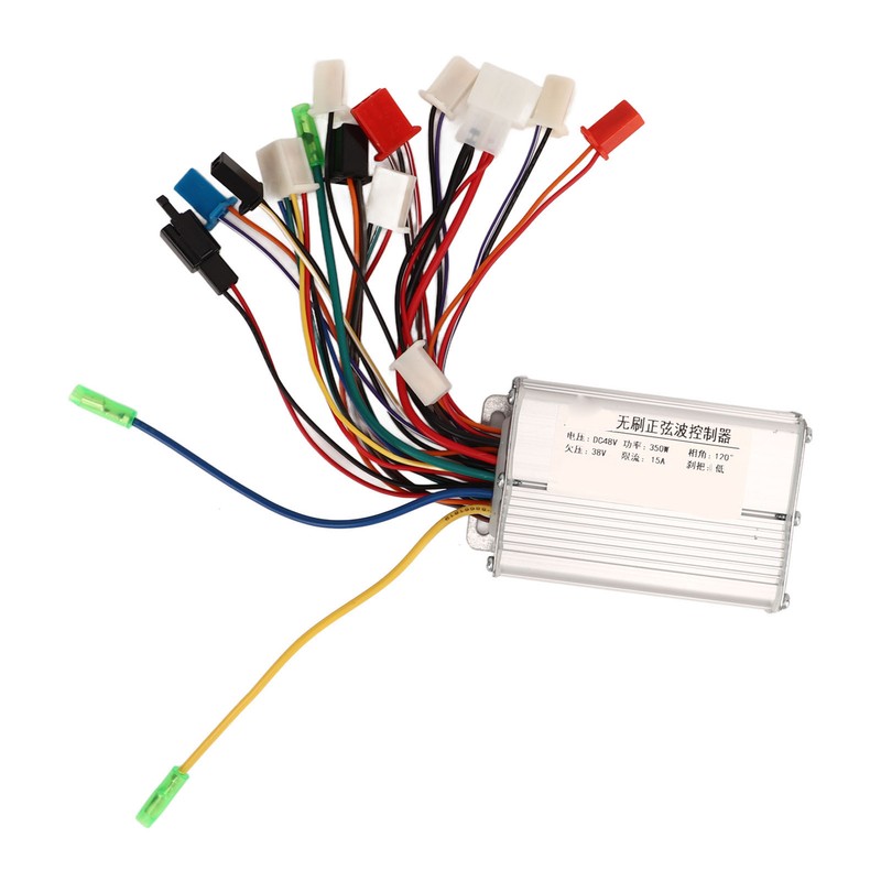 48V 350W Electric Bike Brushless Controller Aluminum Alloy Electric Scooter