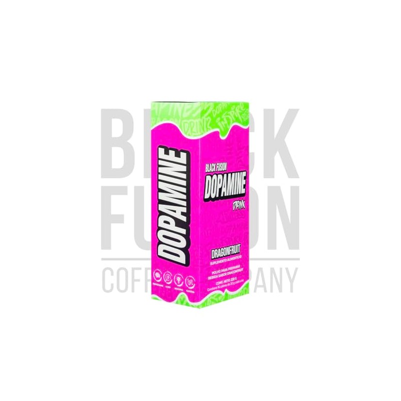 Dopamine Drink Dragon Fruit Black Fusion