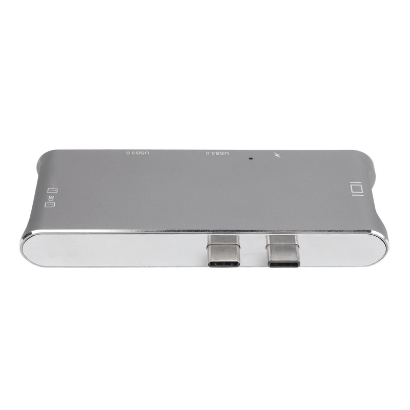 6 in 2 USB C Hub Aluminum Alloy Plug and