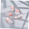 ORFOFE 10pcs Round Lip Gloss Tubes Refillable Mini Empty Lip