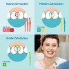 TePe Angle interdental brushes blue (ISO size 3: 0.6 mm)