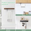 Under Cabinet Tumbler Lid Organizer, 6.29" Stainless Steel Cup Lid