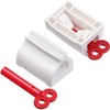 Toothpaste Squeezer Roll Tube Toothpaste Squeezer Seat Holder Stand Rotating
