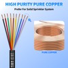 18/10 Solid Sprinkler System Wire 50ft, 18 Gauge Irrigation Wires