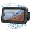OMOTON Waterproof Shower Phone Holder 360° Rotation Wall Mounted Viewable