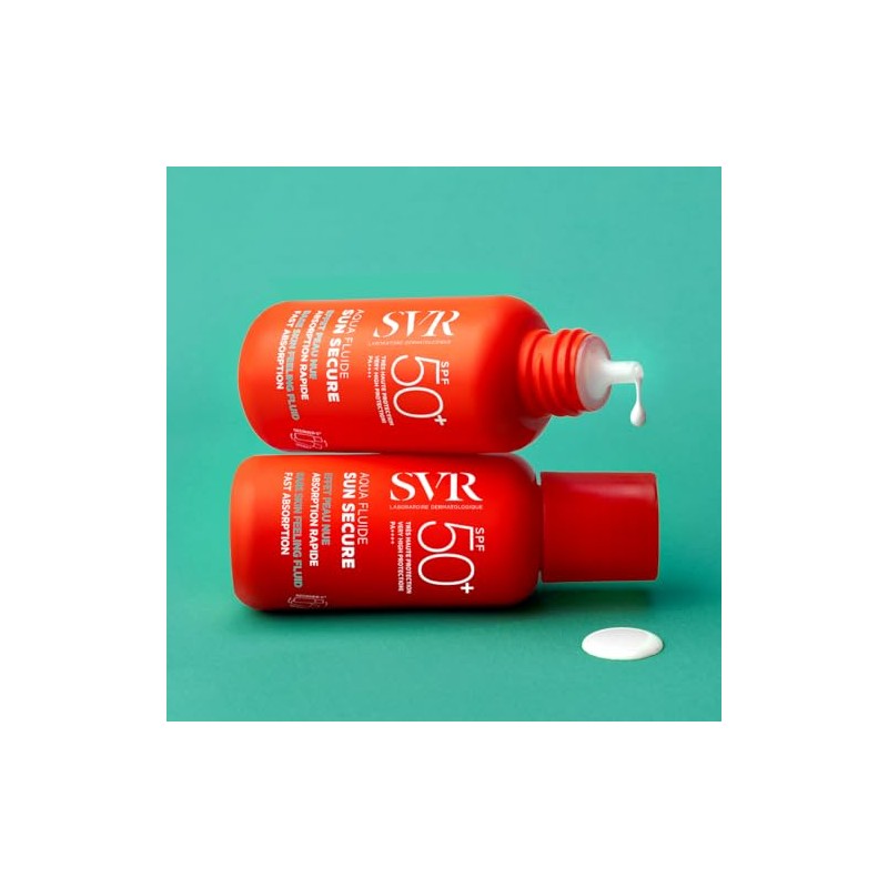 SVR Sun Secure Aqua Fluide SPF50+, Protector Solar de Alto