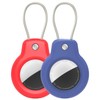 GLILAVOX 【2-Piece Set】AirTag Case Compatible with Second Generation AirTag Case