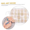 Ipetboom Nail Charm Display Star Rhinestones Gold Gems Manicure Decoration