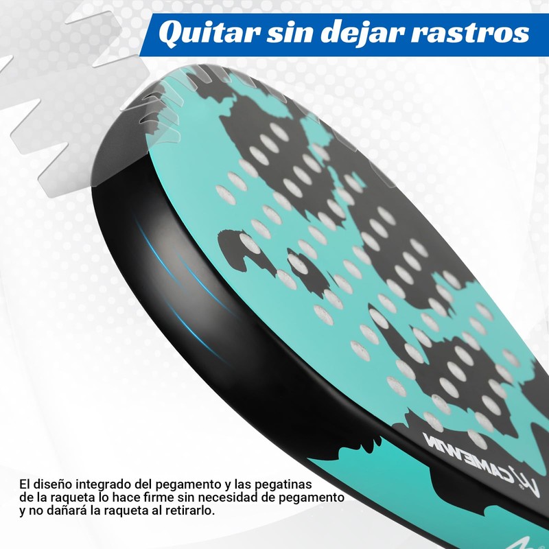 QMCZLA Protector Pala De Padel, Cinta Protectora para Pala Padel,