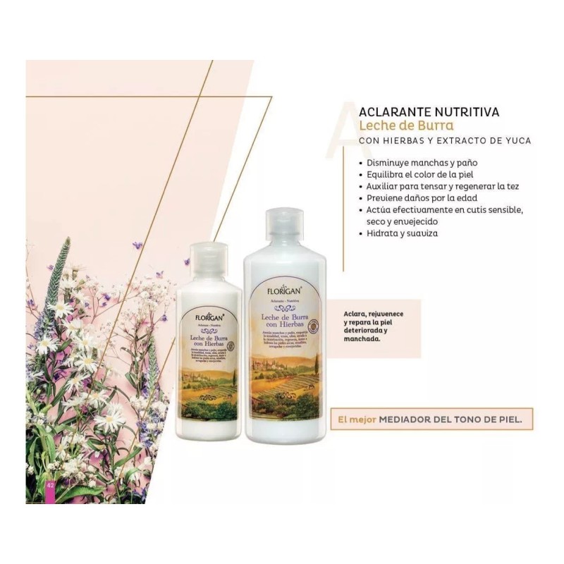 Florigan Crema Leche De Burra Florigan® 1lt.