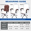 NeColorLife X-Large Office Chair Cover with Armrest – Stretchable Chair