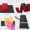 Jaspond Flexible Vinyl Wall Base Baseboard Molding Trim, 5 Inch