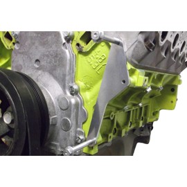 ICT Billet LS Truck/SUV Iron Block Drill Template to Mount Alternator LS1 LSX LM7 LR4 LQ4 L92 L96 Bare Aluminum Designed & Manufactured in the USA 551445