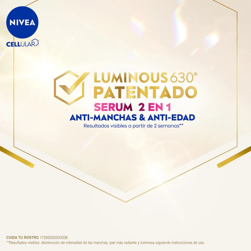 Serum 30 ml + Fluido 40 ml Nivea Cellular Luminous