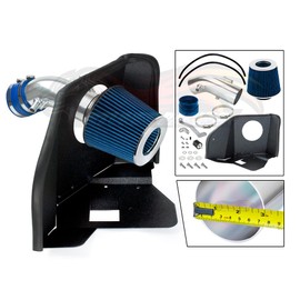 RTUNES RACING HEAT SHIELD COLD AIR INTAKE + FILTER BLUE Compatible For 05-12 Avalon / 07-11 Camry / 09-15 Venza 3.5L
