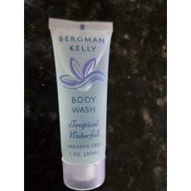 Bergman Kelly Travel Size Body Wash, Tropical Waterfall, 10 PACK, 1 fl oz each