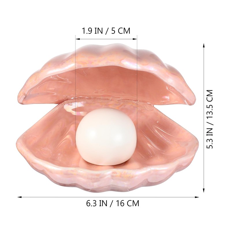 Shell Pearl Design Night Light Clamshell Night Lights Seashell Lamp