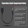 Warmstor 3.5mm (1/8 inch) AUX Audio Plug Male to USB