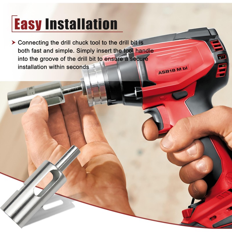 EZ Twist Ties Tool for 11 Gauge Drill Chuck Drill