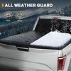Soft Tri-Fold Truck Bed Tonneau Cover Fit for Toyota Tundra
