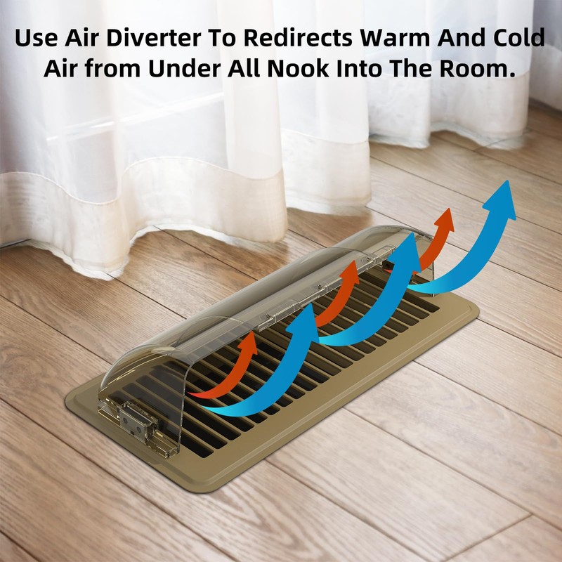 Air Vent Deflectors for Home Floor, Heat Deflectors for Floor