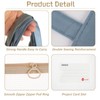 LOLYSIC 5 Pack A4 Size Project Bags for Quilting, 14x11x5