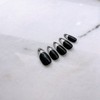 Here's a quick lookHandmade nail tips - Almond / 속보여수제네일팁