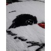 Fleece Blanket with Panda Motif 75 x 100 cm Microfibre