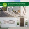 Expandable Plant Climbing Lattices Extensible Pine Fence Plant Support for