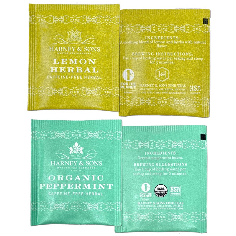 Harney & Sons Assorted Tea Bag Sampler 40 Count –